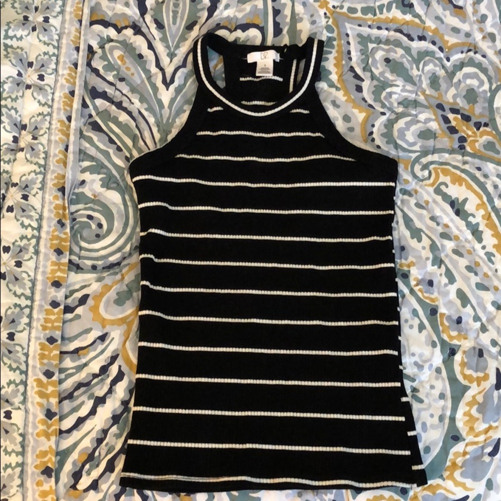 BP striped tank